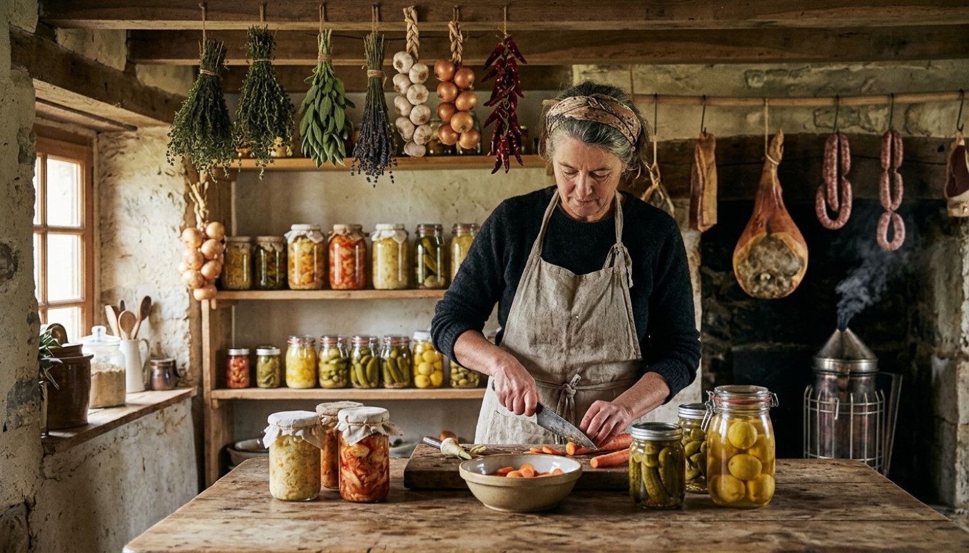 Techniques ancestrales de conservation des aliments